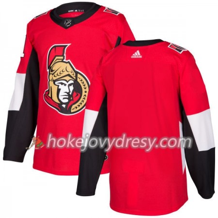 Pánské Hokejový Dres Ottawa Senators Blank Červená 2017-2018 Adidas Authentic